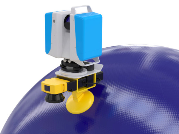 Laserscan-Einheit mit Abstandsmessung